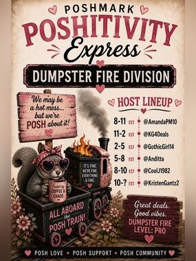 Cadyscreations is LIVE with Poshitivity Express